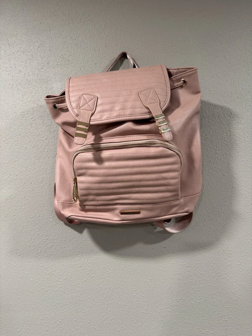 Rampage Pink Quilted Backpack Tote - Stylish Everyday Bag